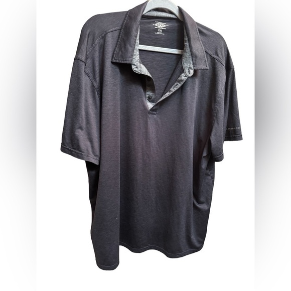 GH BASS & CO men's gray XXL Polo short sleeve sportswear athletic golf summer - Picture 8 of 11
